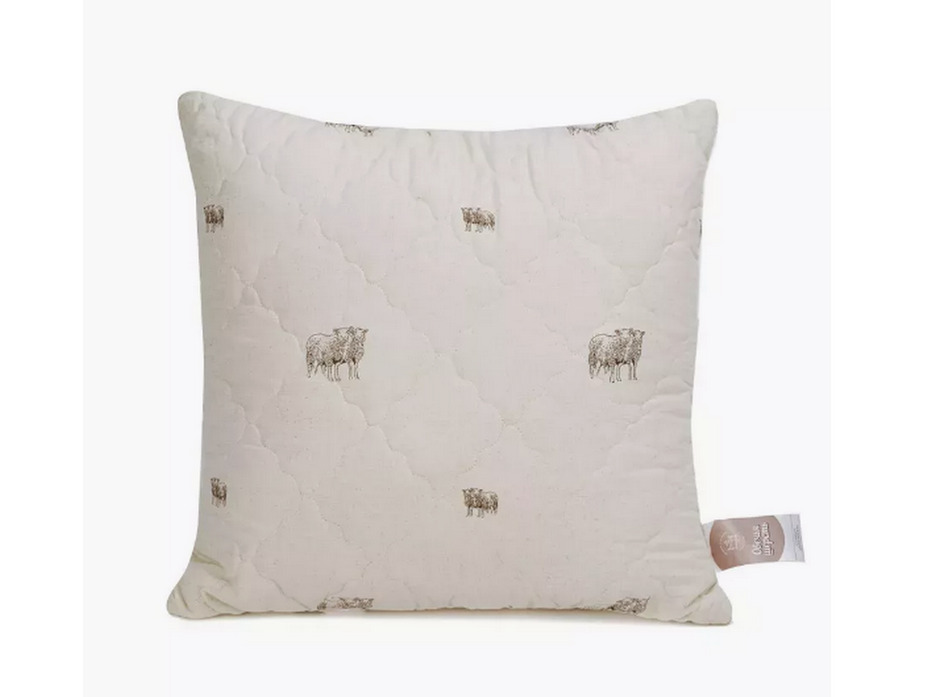 Подушка Овечья шерсть 70*70 / ИвШвейСтандарт