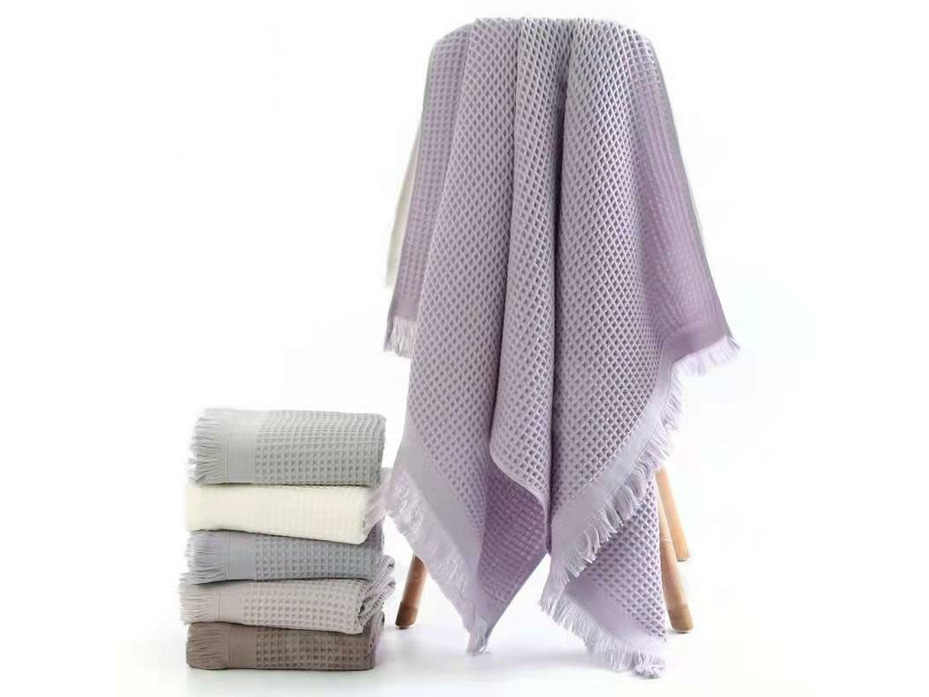 Полотенце 1506174 Однотонное вафельное 70*140 / 7-я Полотенце 1506174 Однотонное вафельное 70*140 / 7-я