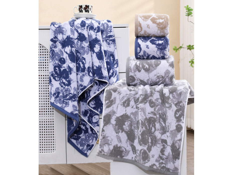 Полотенце 2206601 Абстракция махровое 70*140 / 7-я