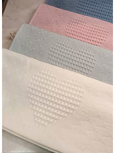 Полотенце 1507110 Сердце вафельное 80*160 / 7-я