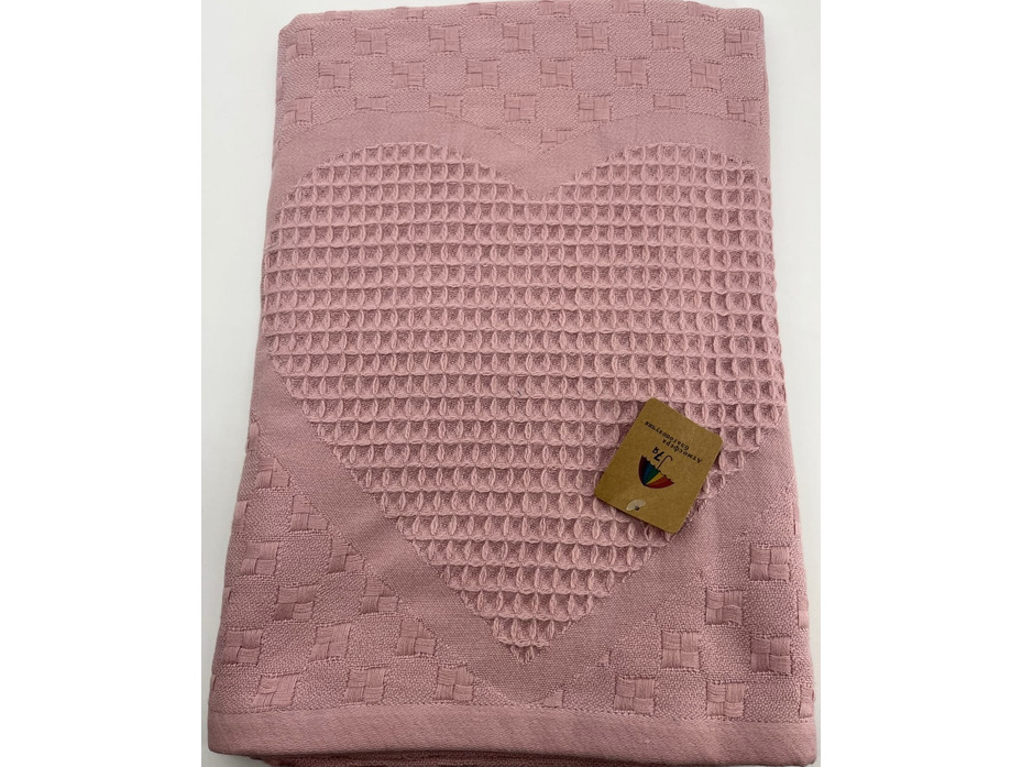 Полотенце 1507110 Сердце вафельное 80*160 / 7-я Полотенце 1507110 Сердце вафельное 80*160 / 7-я