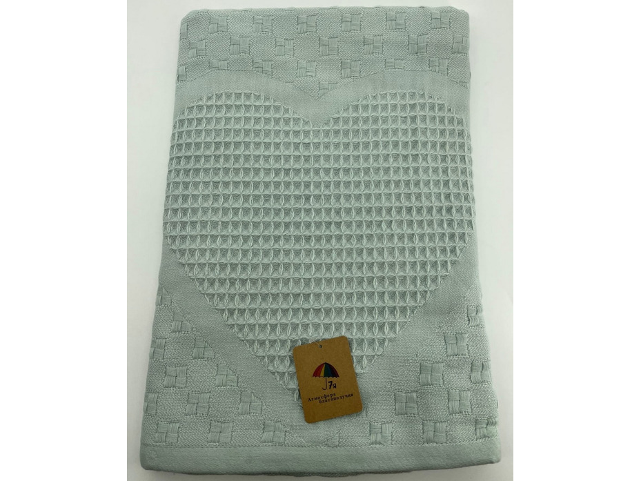 Полотенце 1507110 Сердце вафельное 80*160 / 7-я Полотенце 1507110 Сердце вафельное 80*160 / 7-я