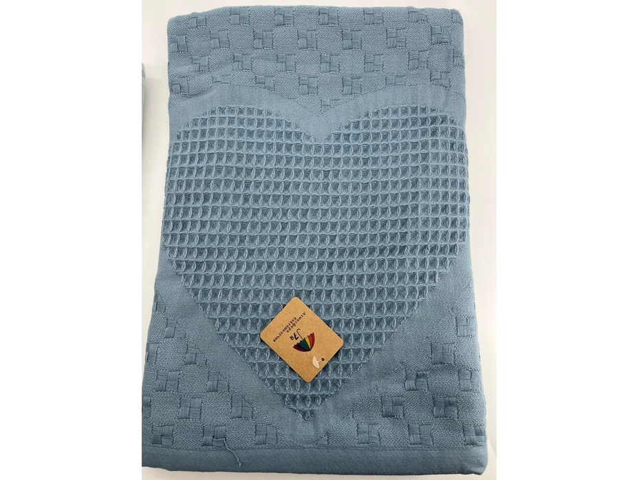 Полотенце 1507110 Сердце вафельное 80*160 / 7-я Полотенце 1507110 Сердце вафельное 80*160 / 7-я