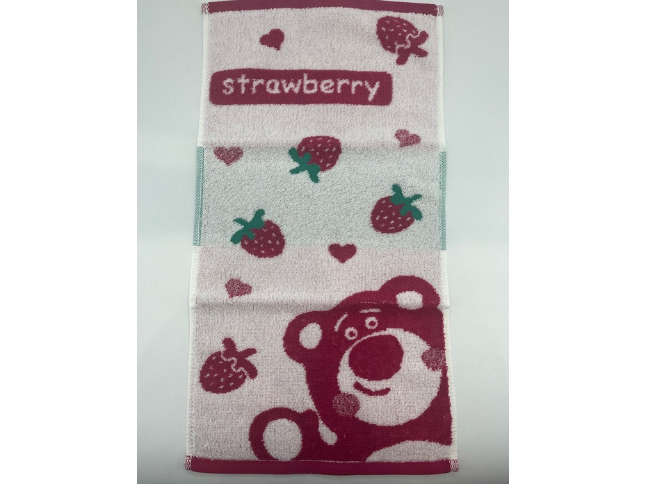 Полотенце 1502256 Клубника махровое 25*50 / 7-я
