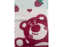 Полотенце 1502256 Клубника махровое 25*50 / 7-я