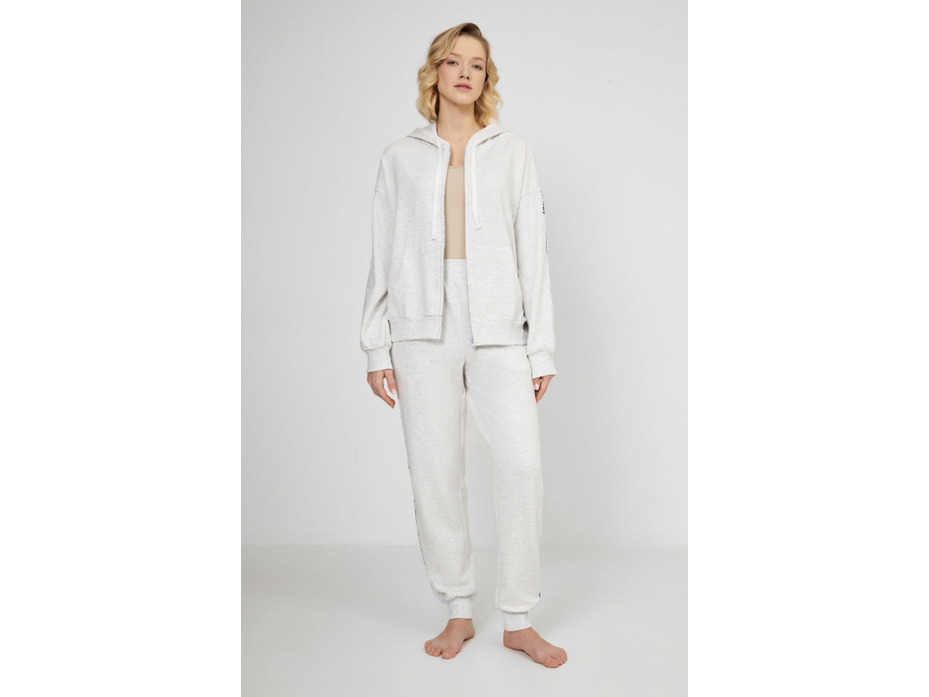 Костюм женский, толстовка и брюки YI90040 New vision, New York Серый / DKNY