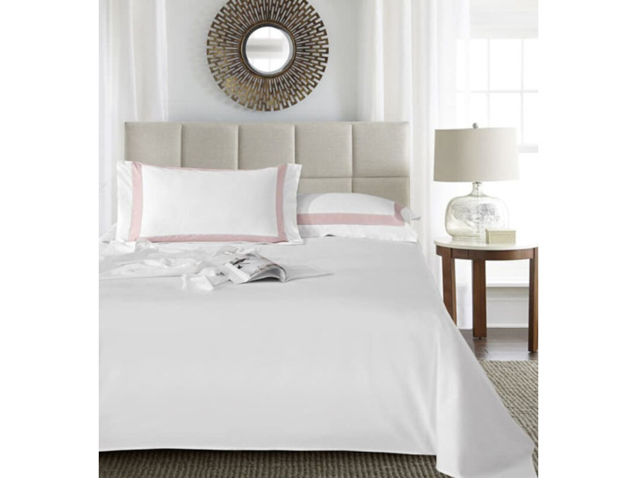 Простыня универсальная сатин премиум 270*300 / Sharmes