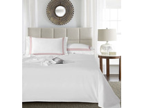 Простыня универсальная сатин премиум 270*300 / Sharmes