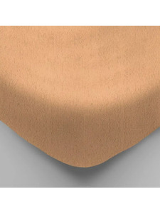 Простыня на резинке 20-01 Бежевый махровая 90*200 / Tia Простыня на резинке 20-01 Бежевый махровая 90*200 / Tia