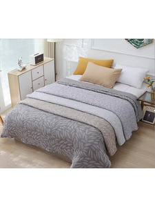 Покрывало 4608210 Крупные листья хлопковое 150*200 / 7-я