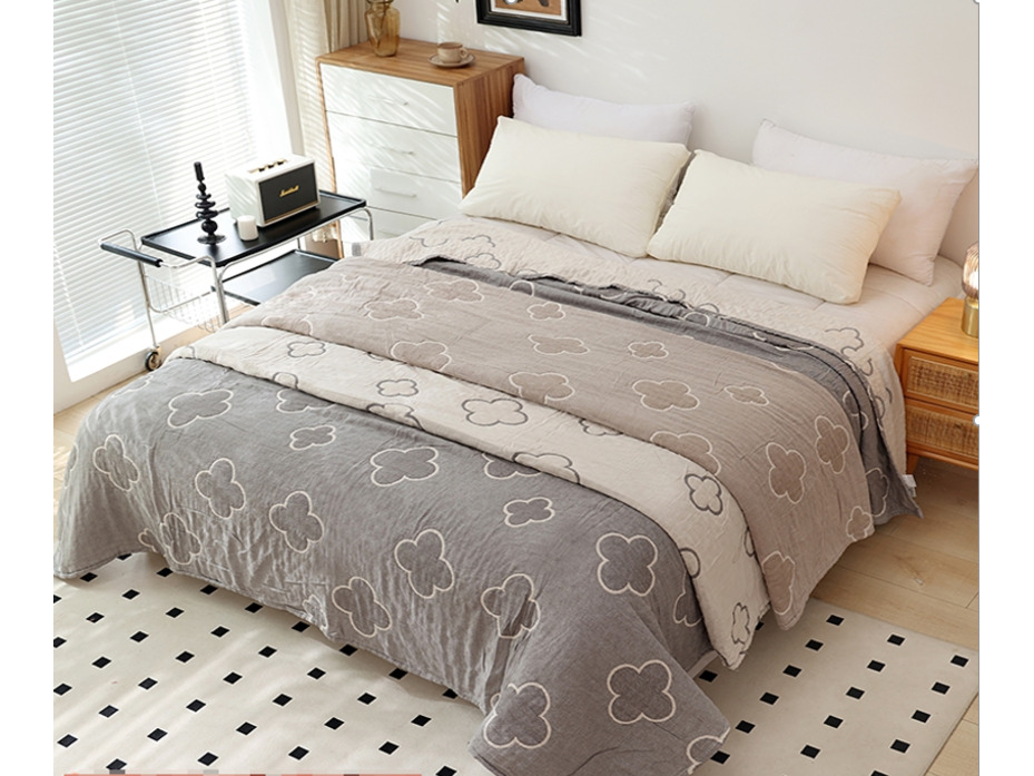 Покрывало 4608323 Четырехлистник хлопковое 150*200 / 7-я Покрывало 4608323 Четырехлистник хлопковое 150*200 / 7-я