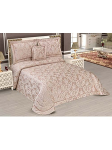 Покрывало с наволочками Audree жаккардовое 250*260, 50*70 (2 шт), 45*45 (1 шт) / Maison Dor