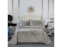 Покрывало с наволочкой Патрисия велюровое 160*220, 50*70 (1 шт) / Sofi de Marko