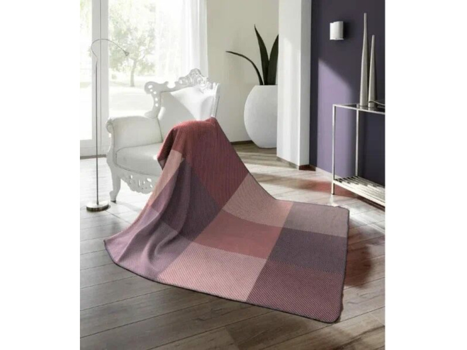 Плед 810243 Twelve checks хлопковый 150*200 / Biederlack