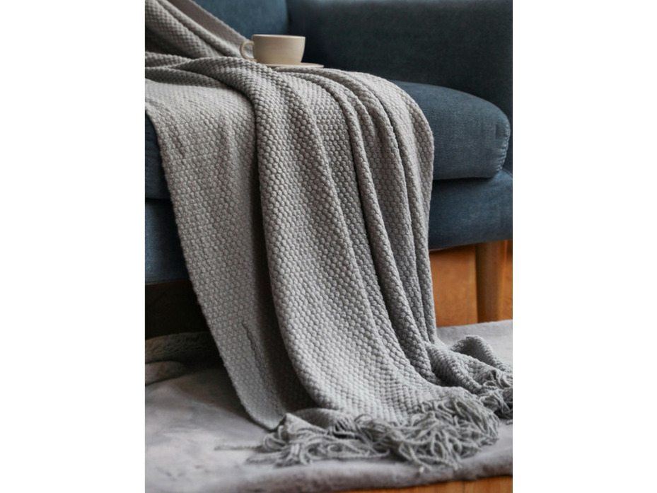 Плед PA-11 вязаный 130*220 / Incalpaca