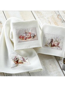 Набор полотенец Garland вафельное (40*60, 3 шт) / Tivolyo Home