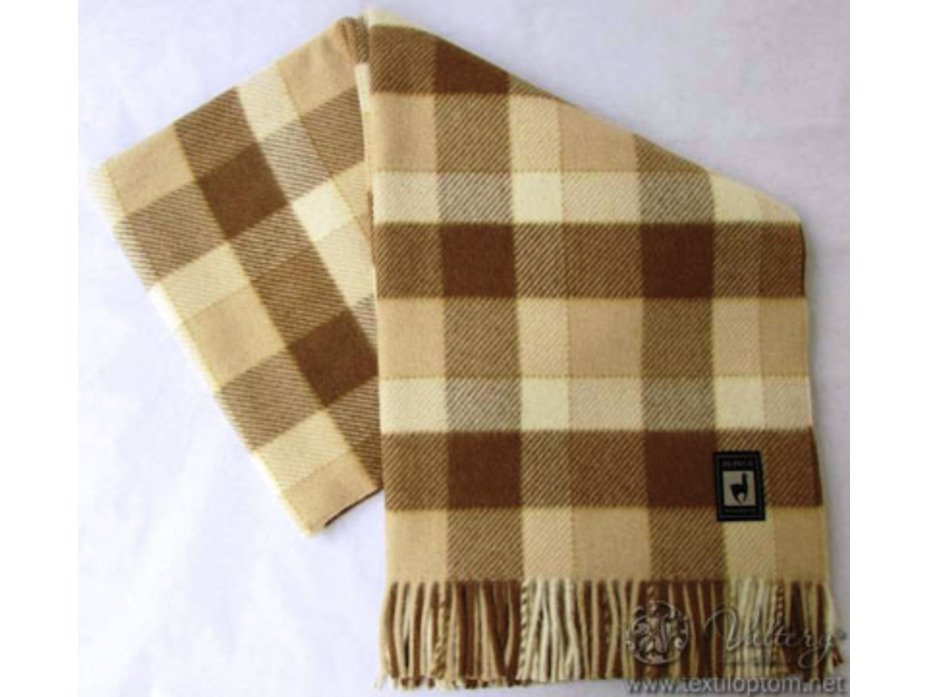 Плед PP-5 шерсть альпака 150*200 / Incalpaca