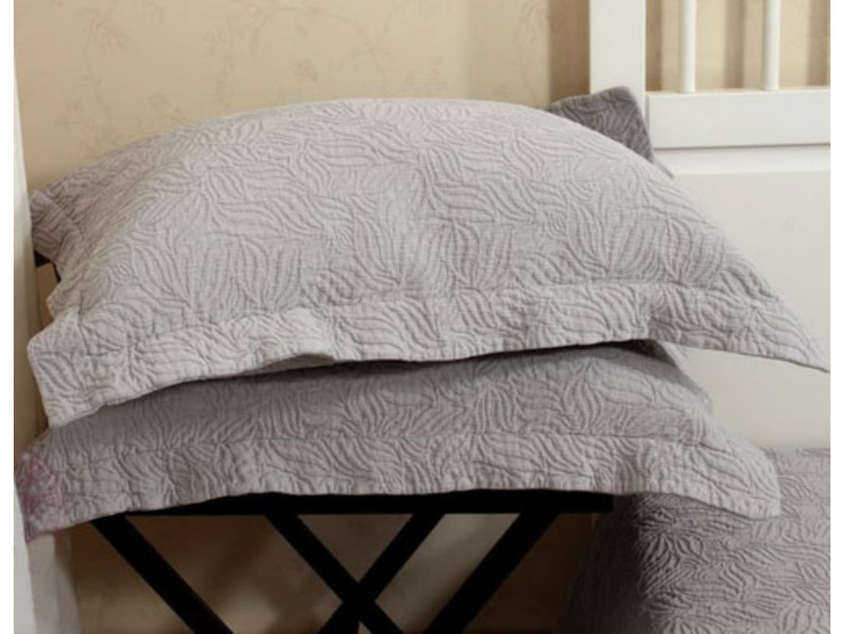 Наволочка декоративная Каменный Цветок хлопковая 50*70 / Luxberry