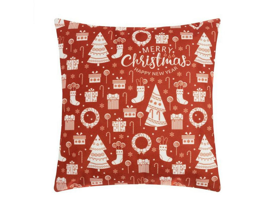Наволочка декоративная 5751438 Merry Christmas полиэстер 40*40 / Этель Наволочка декоративная 5751438 Merry Christmas полиэстер 40*40 / Этель