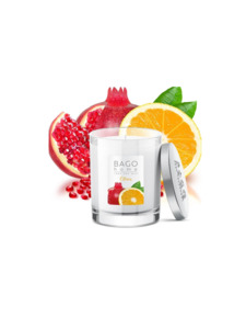 Свеча ароматическая в стекле Цитрус, 132 гр / Bago Home