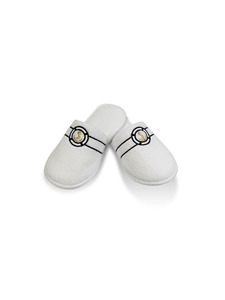 Тапочки махровые мужские закрытые Marine / SoftCotton