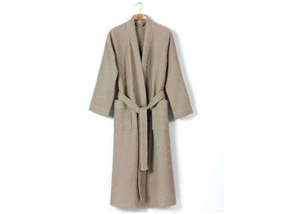Халат унисекс Mia Waffle вафельный / Lappartement