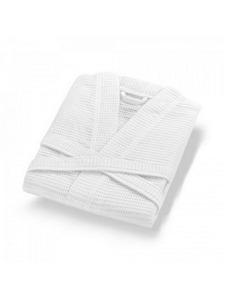 Халат унисекс Mia Waffle вафельный / Lappartement