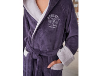 Халат подростковый Atletik Junior бамбуковый с капюшоном / Vien Халат подростковый Atletik Junior бамбуковый с капюшоном / Vien