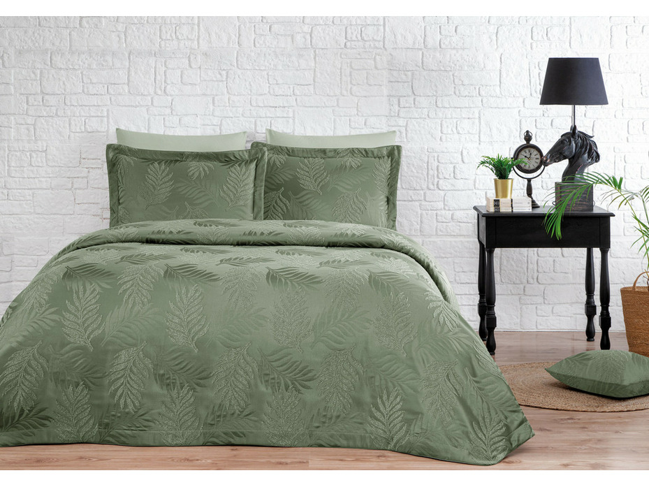 Покрывало c наволочками Poseon жаккардовое 260*260, 50*70 (2 шт) / Tivolyo Home