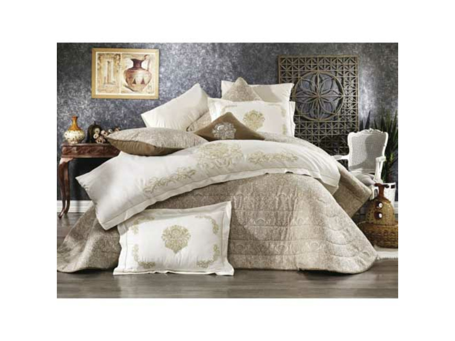 Покрывало с наволочками Versay жаккардовое 260*270. 50*70 (2 шт), 45*45 (1 шт) / Grazie Home