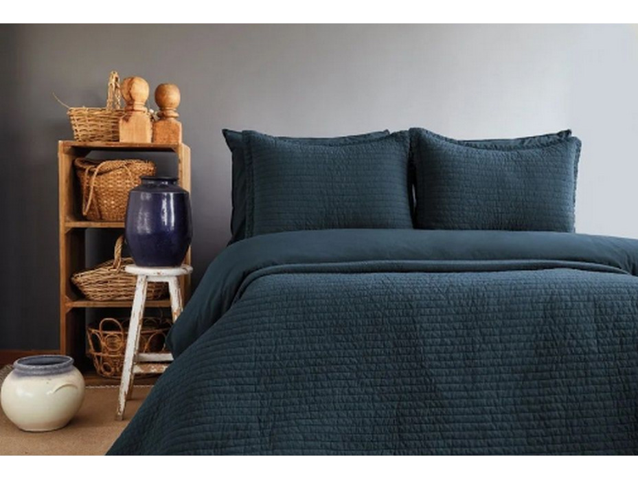 Покрывало Savanna поплин стеганое 240*260, 50*70- 2 шт. / Issimo Home