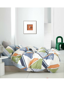 Постельное белье 1709 сатин делюкс Евро сп / Спать Пора