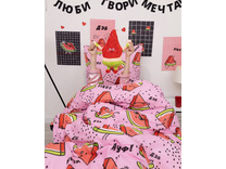 Постельное белье 20125 Арбузер перкаль 1,5 сп / Василиса