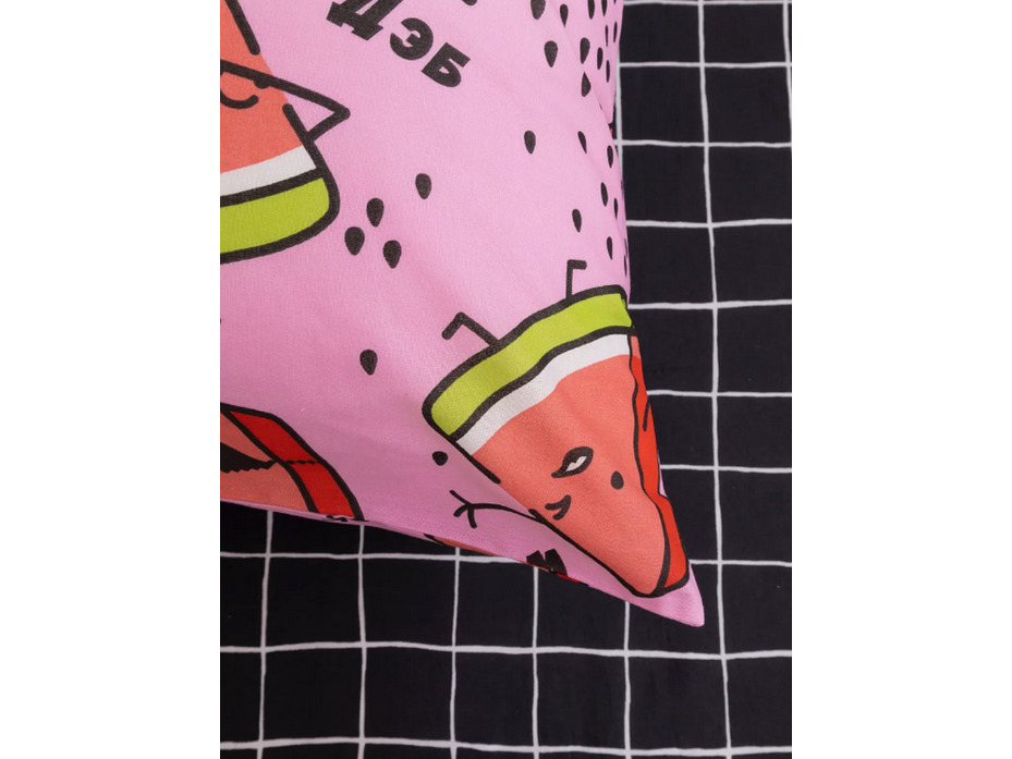 Постельное белье 20125 Арбузер перкаль 1,5 сп / Василиса