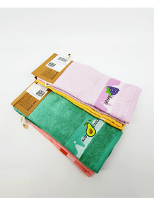 Набор полотенец 8511378 Фрукты махровые (40*60, 2 шт) / 7-я