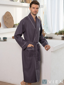Халат мужской Monte Carlo вафельный / Vien