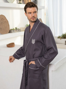 Халат мужской Monte Carlo вафельный / Vien