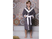 Халат детский Puppy велюровый с капюшоном / Vien