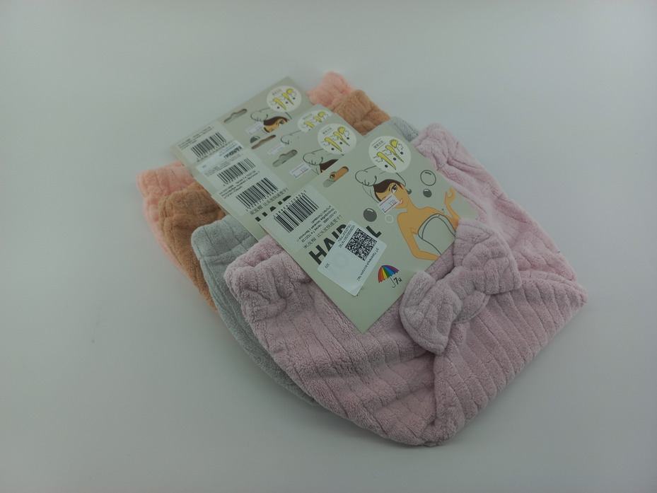 Чалма 7520129 Микрофибра тисненая с бантиком / 7-я