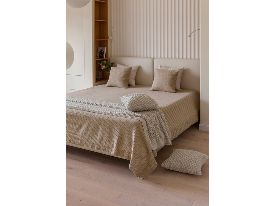 Наволочка декоративная Vegan хлопковая 47*47 / Luxberry