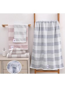 Полотенце 1505397 Полоски махровое 50*90 / 7-я