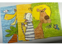 Полотенце 5102115 Яркая Африка махровое 25*50 / 7-я