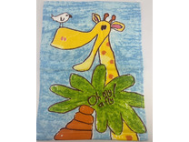 Полотенце 5102115 Яркая Африка махровое 25*50 / 7-я