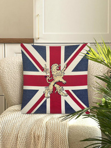 Наволочка декоративная 07307 Лев гобелен 45*45 / Le Gobelin