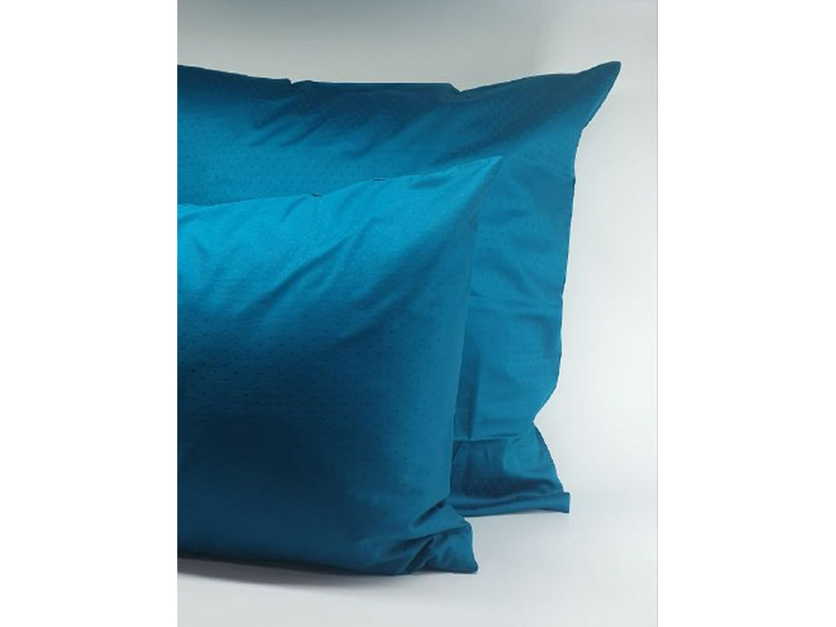 Наволочка HY-038(540) сатин жаккард геометрия лагуна 50*70 / Tia