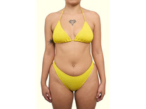 Трусы купальные женские Braguita brasilena Желый / Calamoon