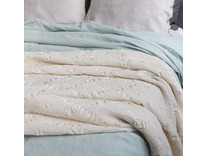 Плед 23С-89-ШР Альба-2 льняной 175*220 / Белорусский лен Плед 23С-89-ШР Альба-2 льняной 175*220 / Белорусский лен