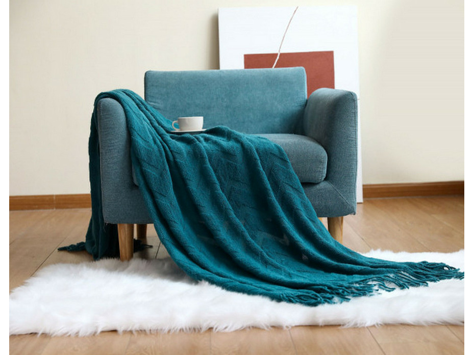 Плед PA-3 вязаный 130*200 / Incalpaca