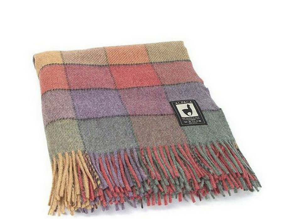 Плед PP-52 шерсть альпака 170*210 / Incalpaca