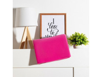 Плед 7584254 сиреневый флисовый 150*200 / Экономь и Я